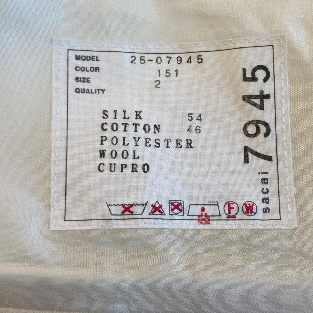 25AWSuiting Mix Pullover半袖シャツ25-07945 - Image 5
