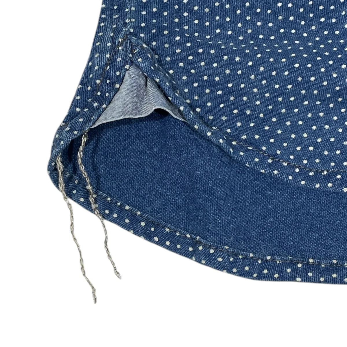 ドット柄バンドカラープルオーバーカットソー Polka-Dot Jersey Popover Workshirt ポルカドット ジャージ ポップオーバー ワークシャツ - Image 5