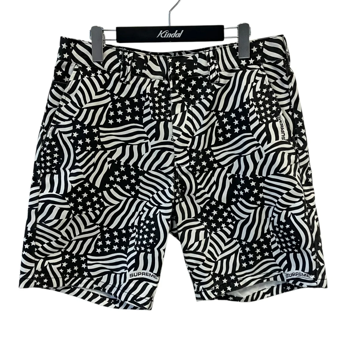 20SSWork Short Black Flagsショートパンツ