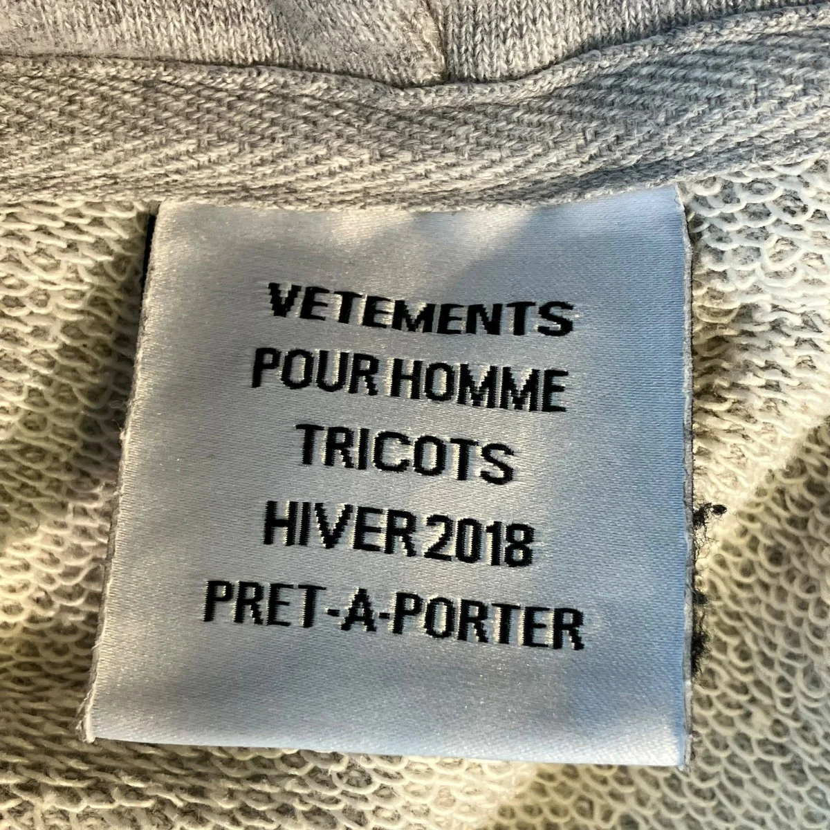 17AWFrench Terry HoodieパーカーMAH18TR23 - Image 6