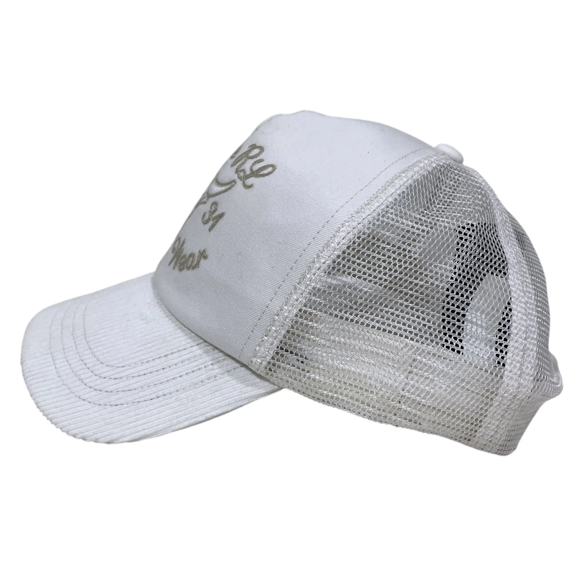 刺繍キャップ Corduroy-Bill Twill Trucker Cap コーデュロイビル ツイル トラッカー キャップ - Image 3