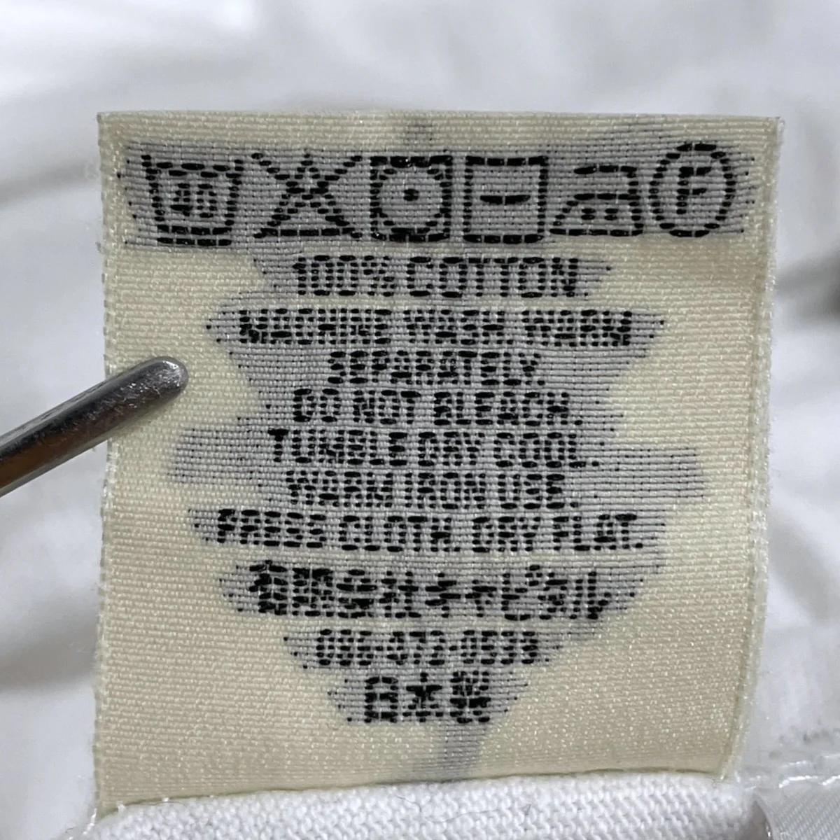 23AW 長袖カットソー 20／-天竺 クルーロンT (CATPITALエルボーパッチpt) EK-1494 - Image 5