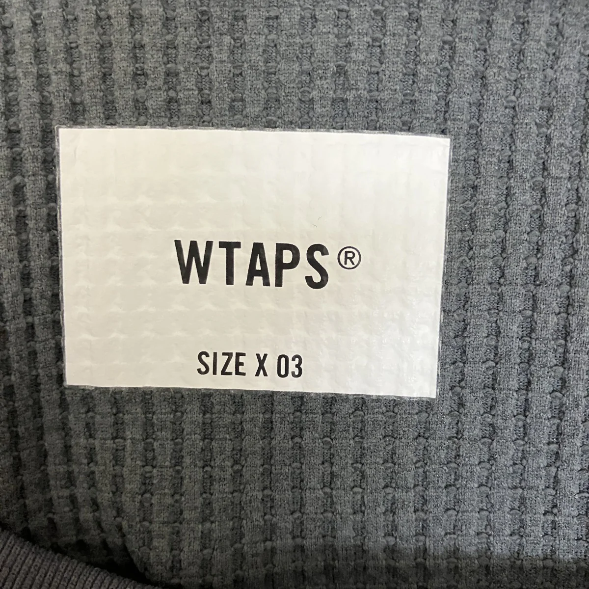 WAFFLE   LS   POLY長袖カットソー261ATDT-CSM17 - Image 10