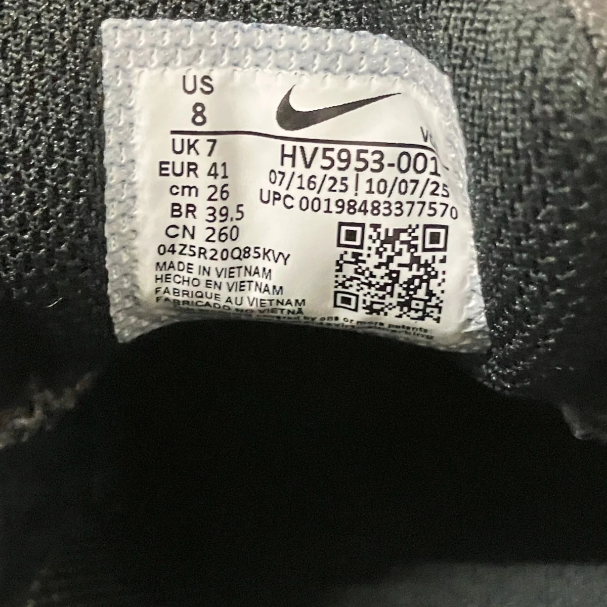 Air Force 1 Low GORE-TEX VibramスニーカーHV5953 001 - Image 6