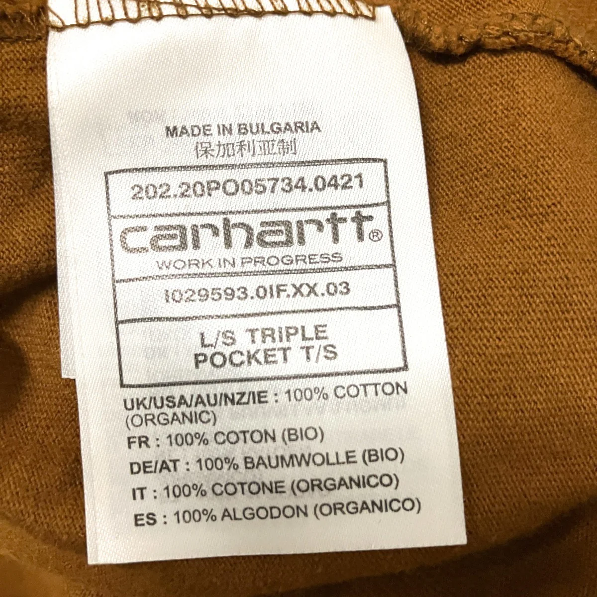 L／S TRIPLE POCKET T／S切替カットソーIO29593 - Image 5