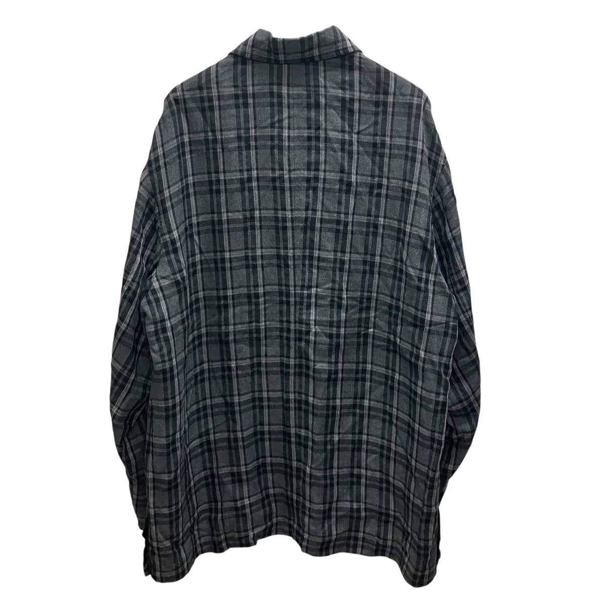 98SS リバーシブルチェックコート - Image 3