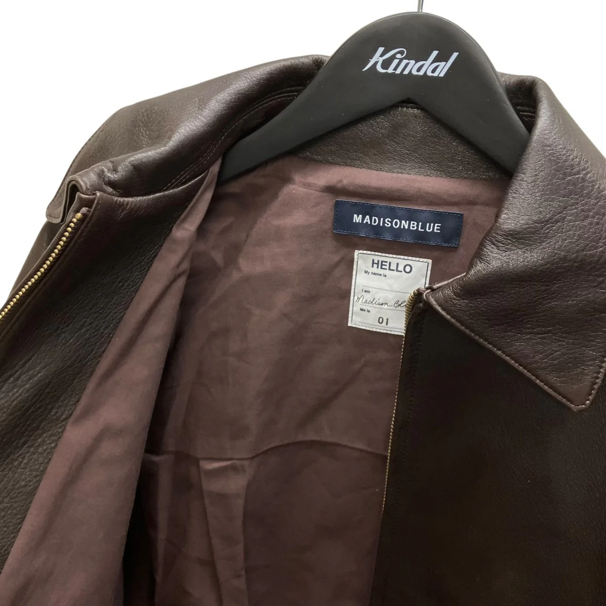 LOOSE FIT DEAN JK LEATHER レザージャケット - Image 4