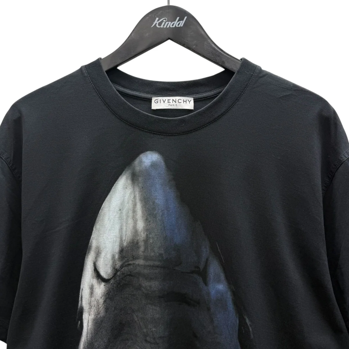 オーバーサイズ シャーク クルーネック 半袖Tシャツ - Image 3