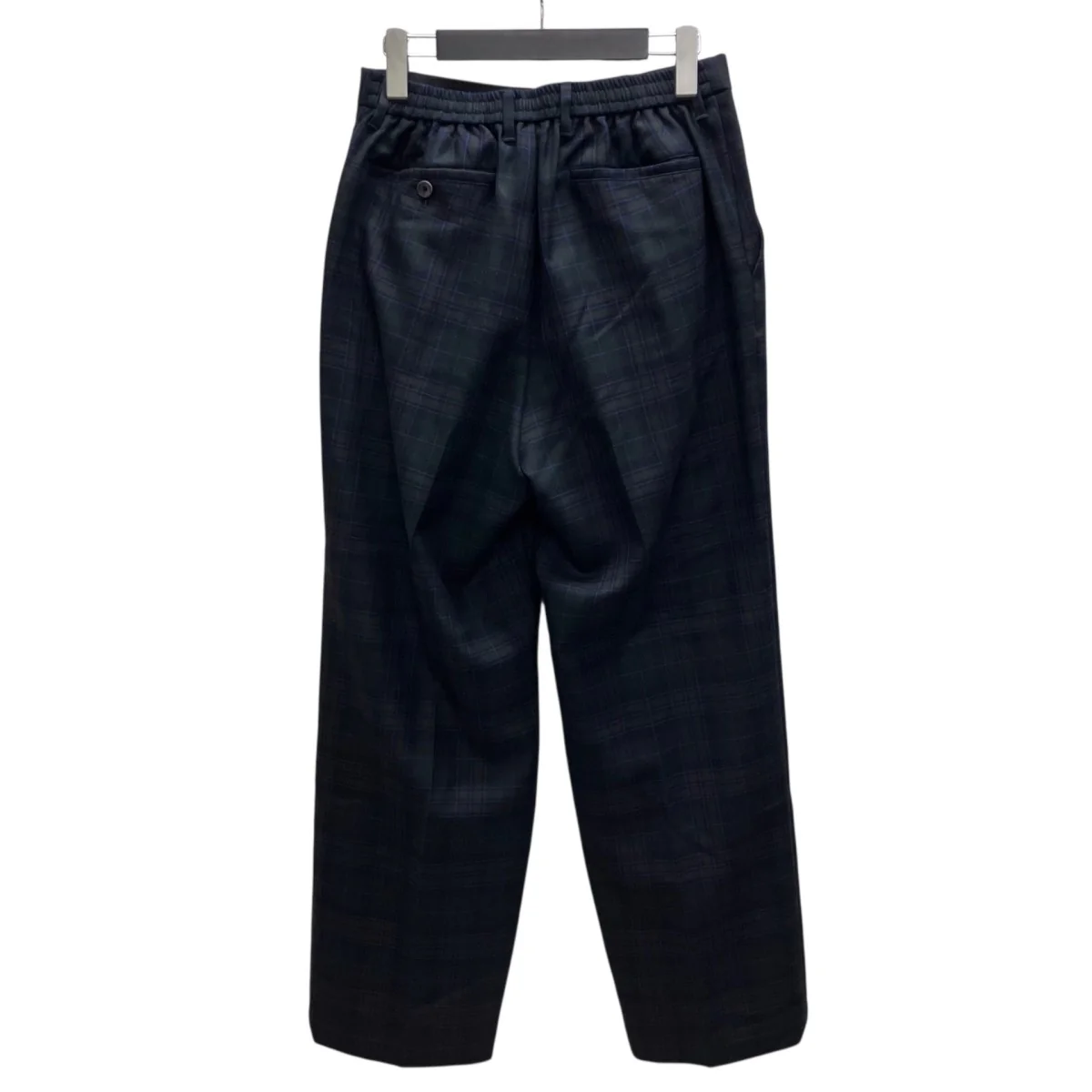 One-Tuck Wide Pantsチェックパンツ11242461501 - Image 3