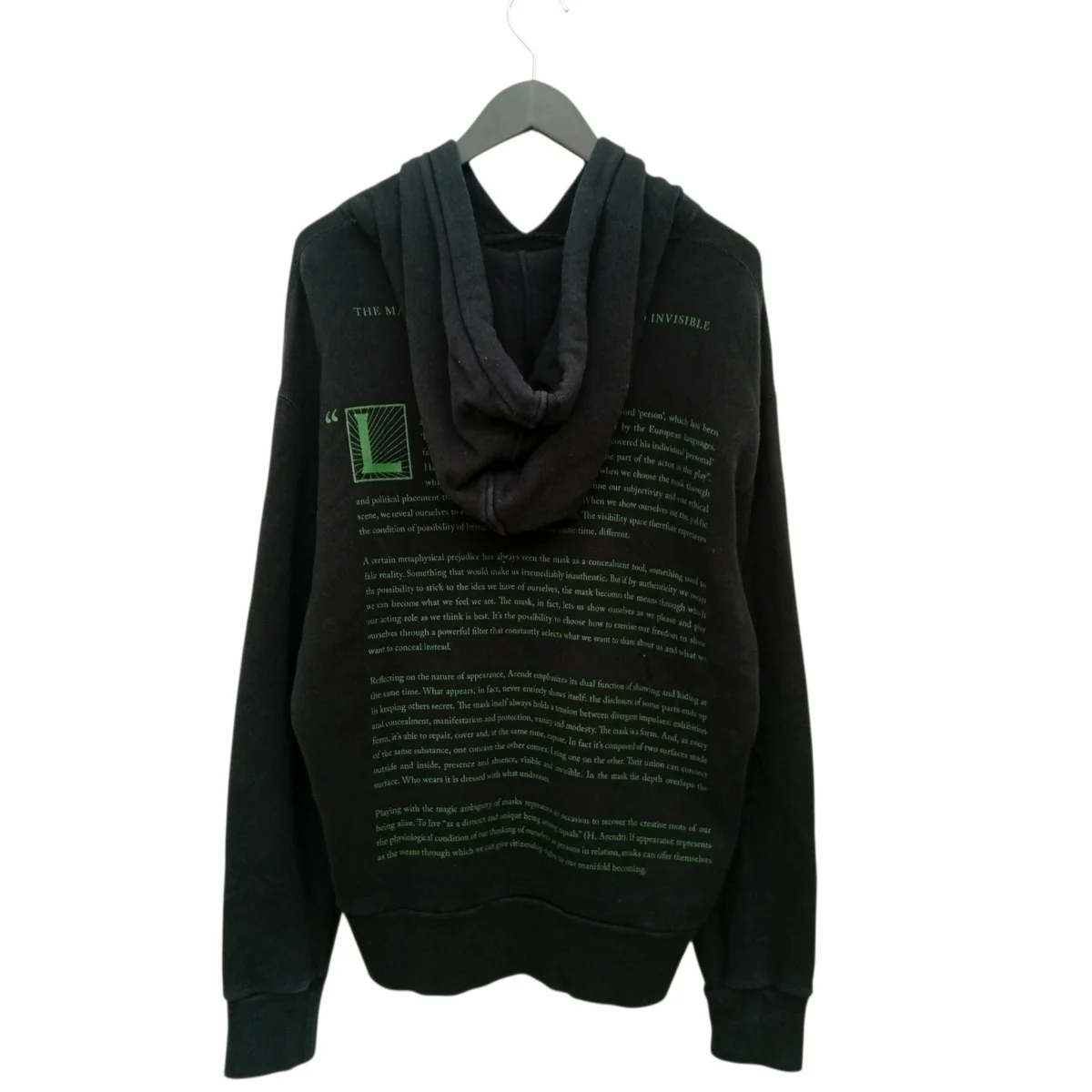 MANIFESTO SWEATSHIRTパーカー475374-XJBTT - Image 2