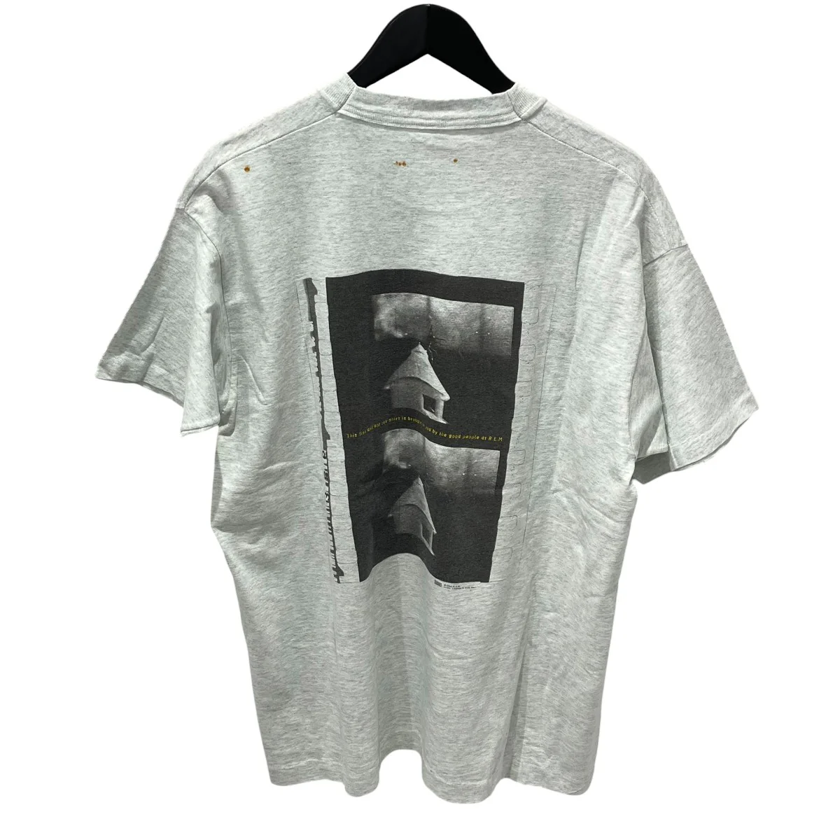 90s95年 R．E．M Under License To Nice Man半袖Tシャツ - Image 2