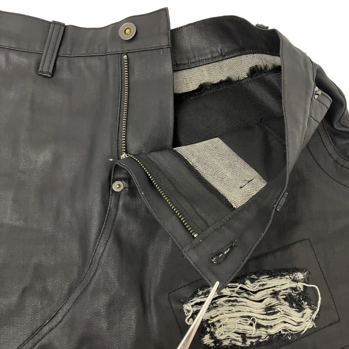 SCAR SKIRT ダメージ加工デザインスカート - Image 3