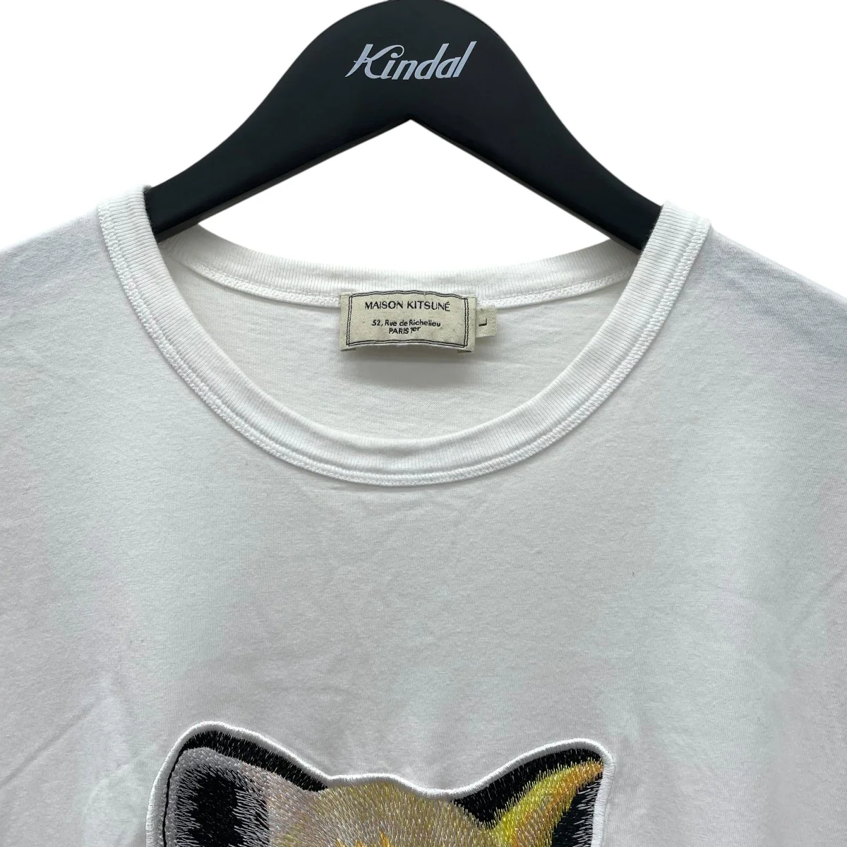 キツネ刺繍TシャツEW00138KJ0010 - Image 3