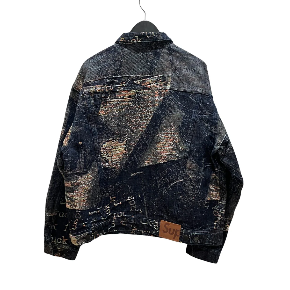 Archive Denim Jacquard Trucker Jacketデニムジャケット - Image 2