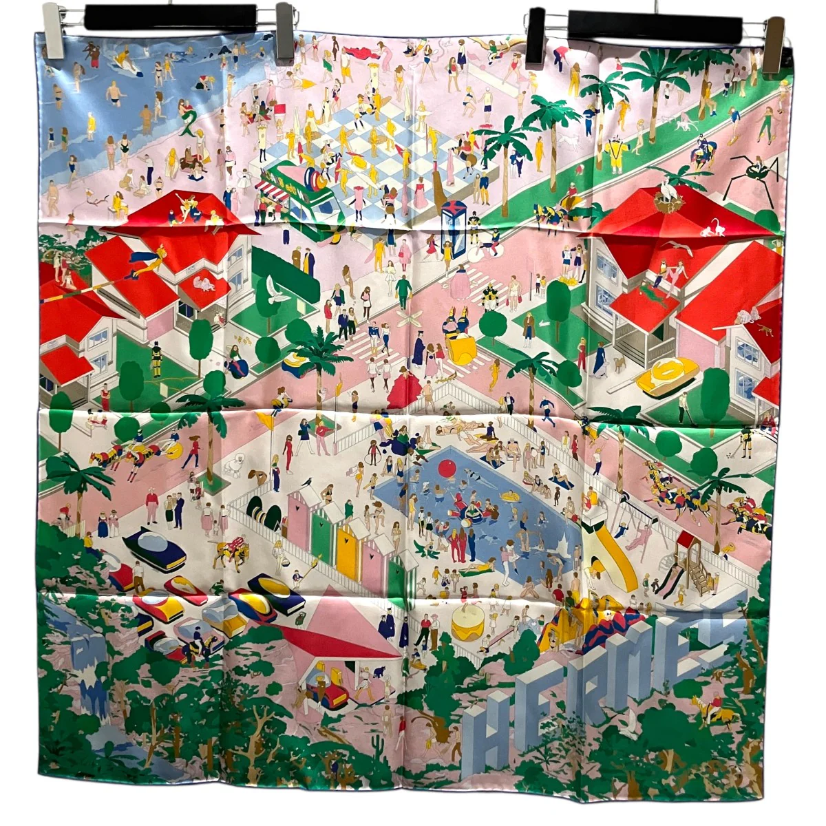【ON THE BEACH】シルクスカーフ - Image 2