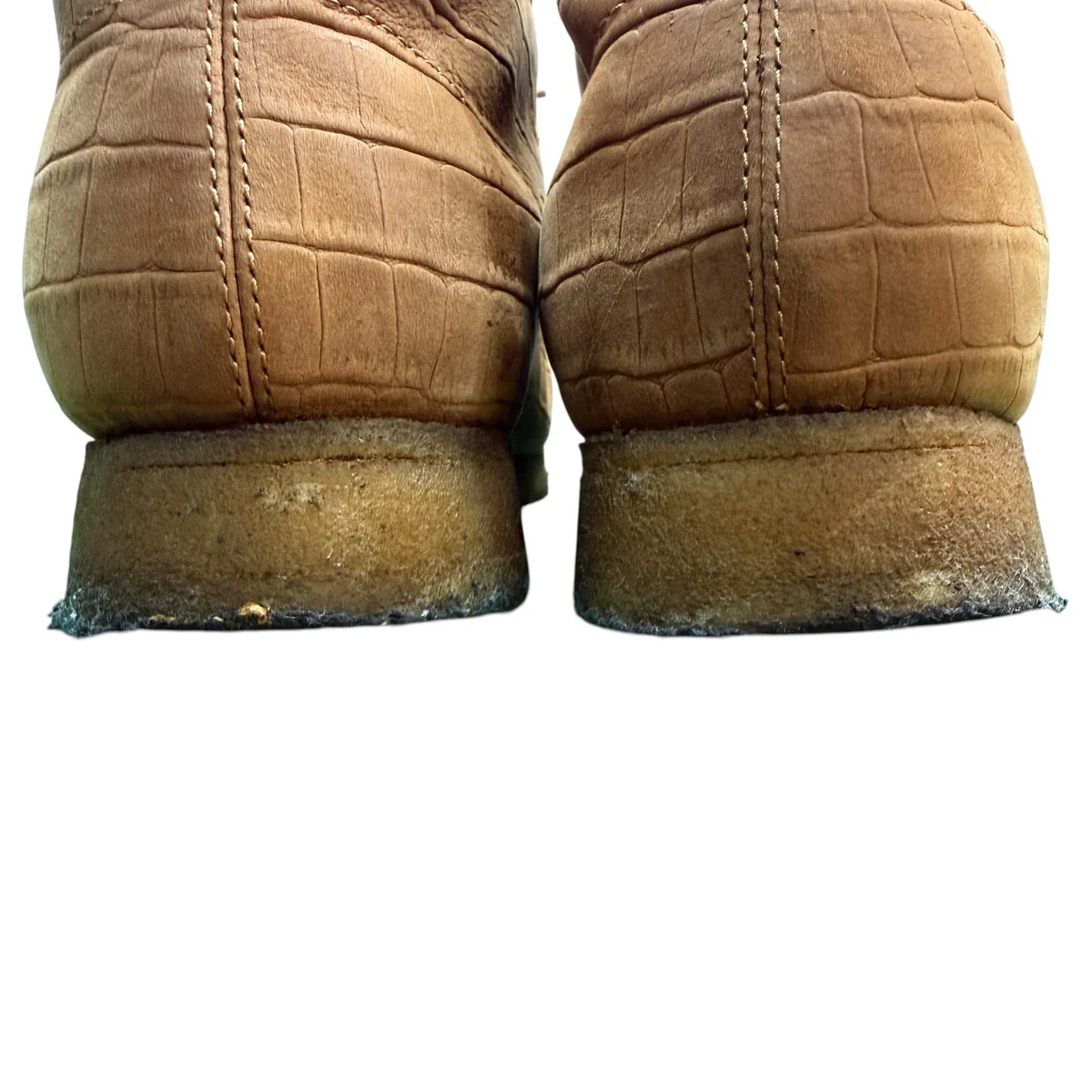 12AW/EMBOSSED CROCODILE WALLABEE BOOT／エンボスクロコダイルワラビーブーツ アーカイブ品 - Image 5