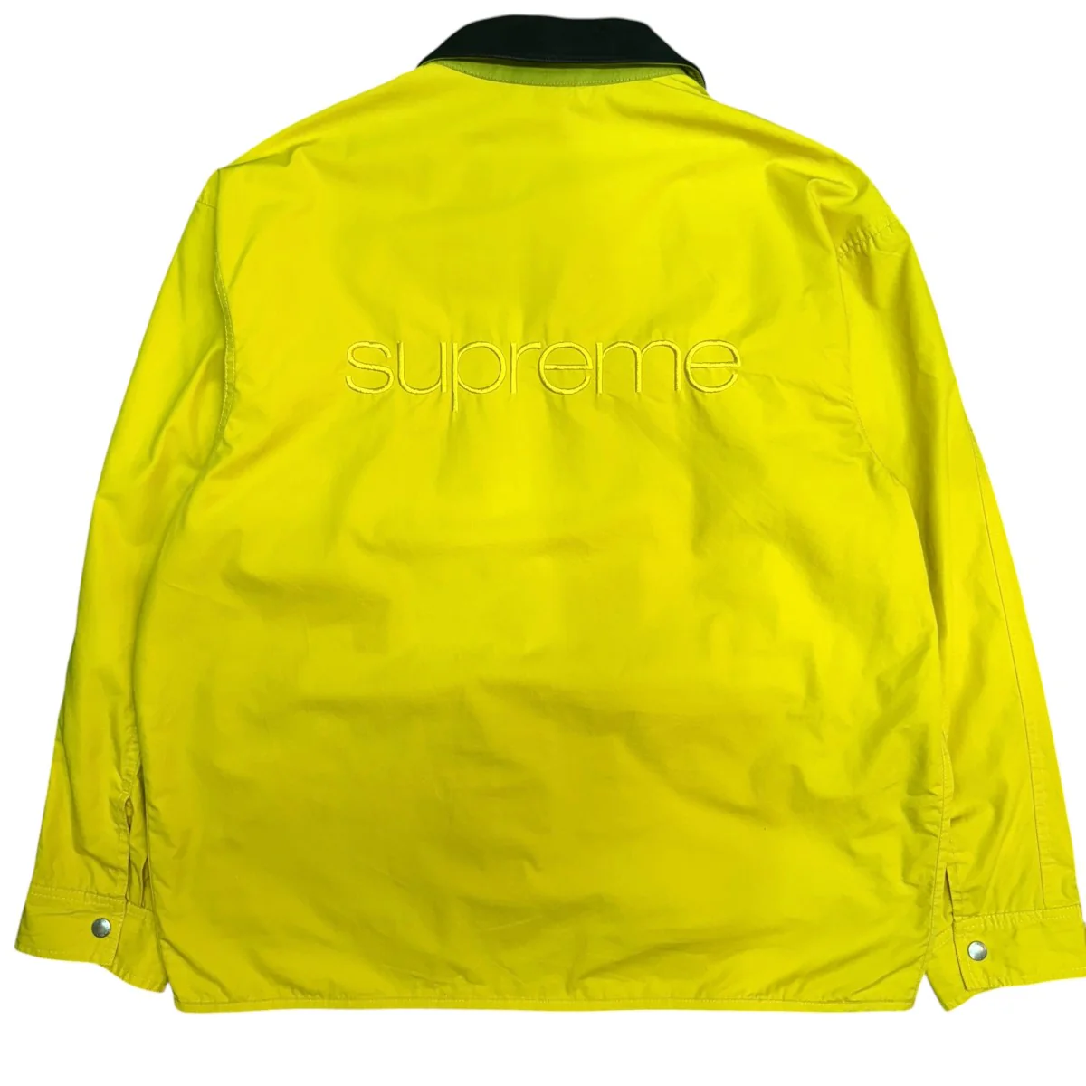 22AW/Cotton Utility Jacketコットンユーティリティー襟レザージャケット - Image 2
