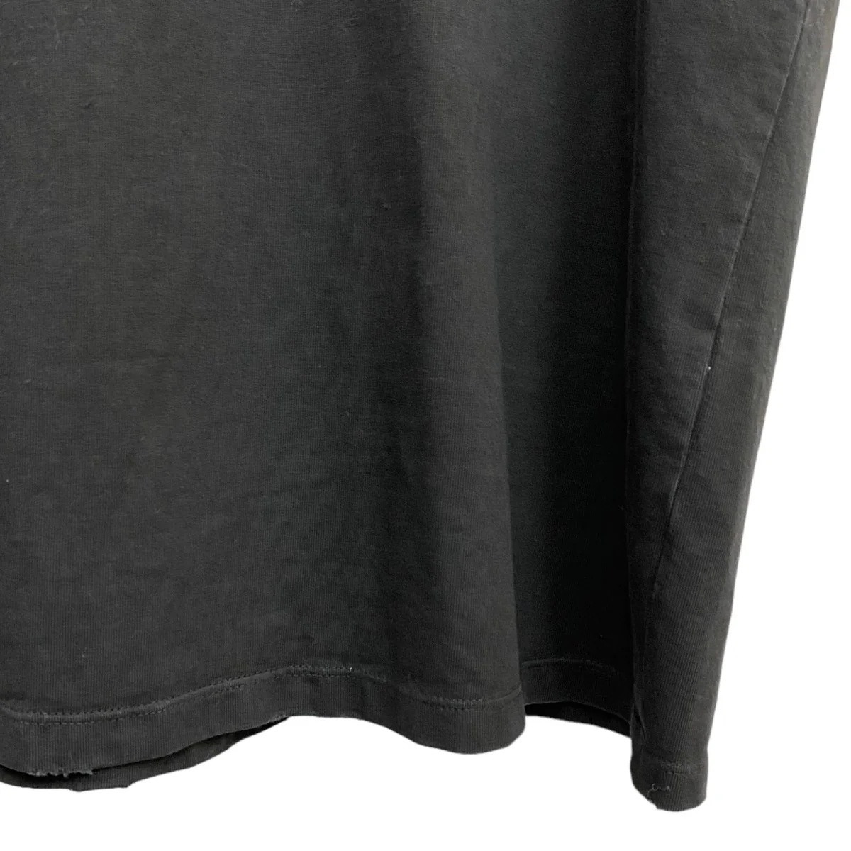 19SSNosleeve Nopocket Cutting T-shirt USED Damageダメージ加工カッティングオーバーサイズTシャツ - Image 4