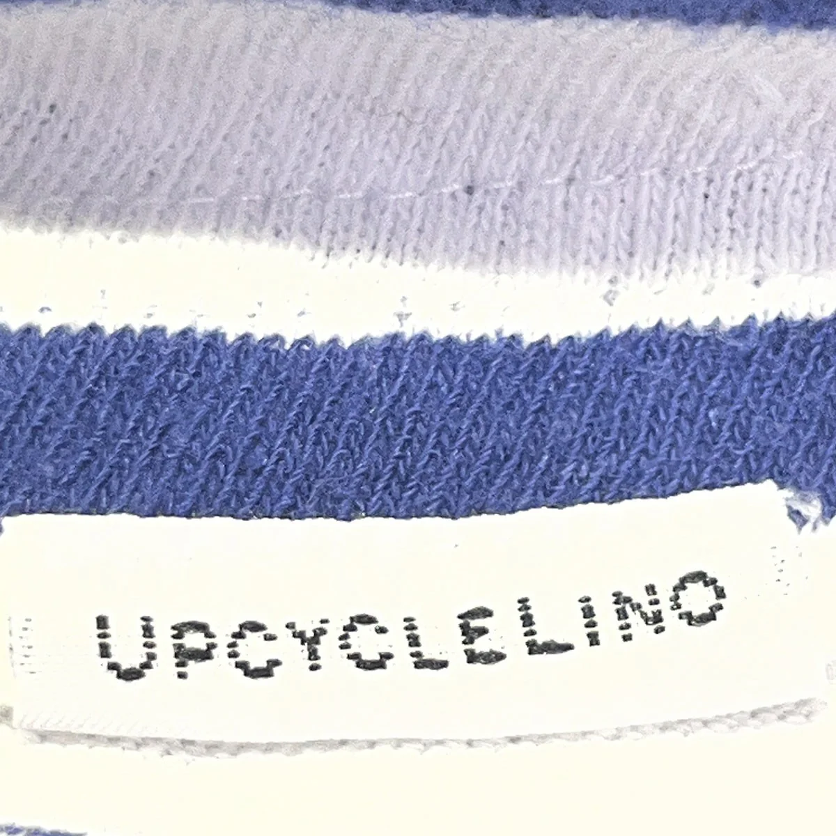UpcycleLino BASIC カベ撚りボーダービッグTEE600225-7022 - Image 4