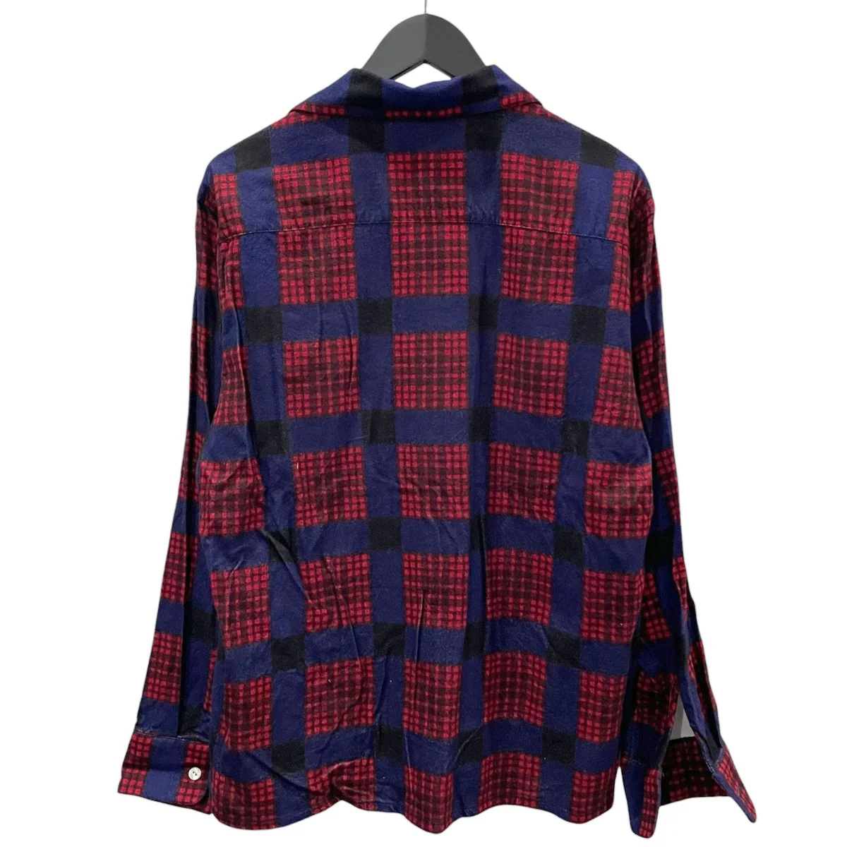22AW チェック柄オープンカラーシャツ One-Up Shirt - R／C Flannel Cloth ／ Printed ワンアップシャツ LQ153 - Image 2