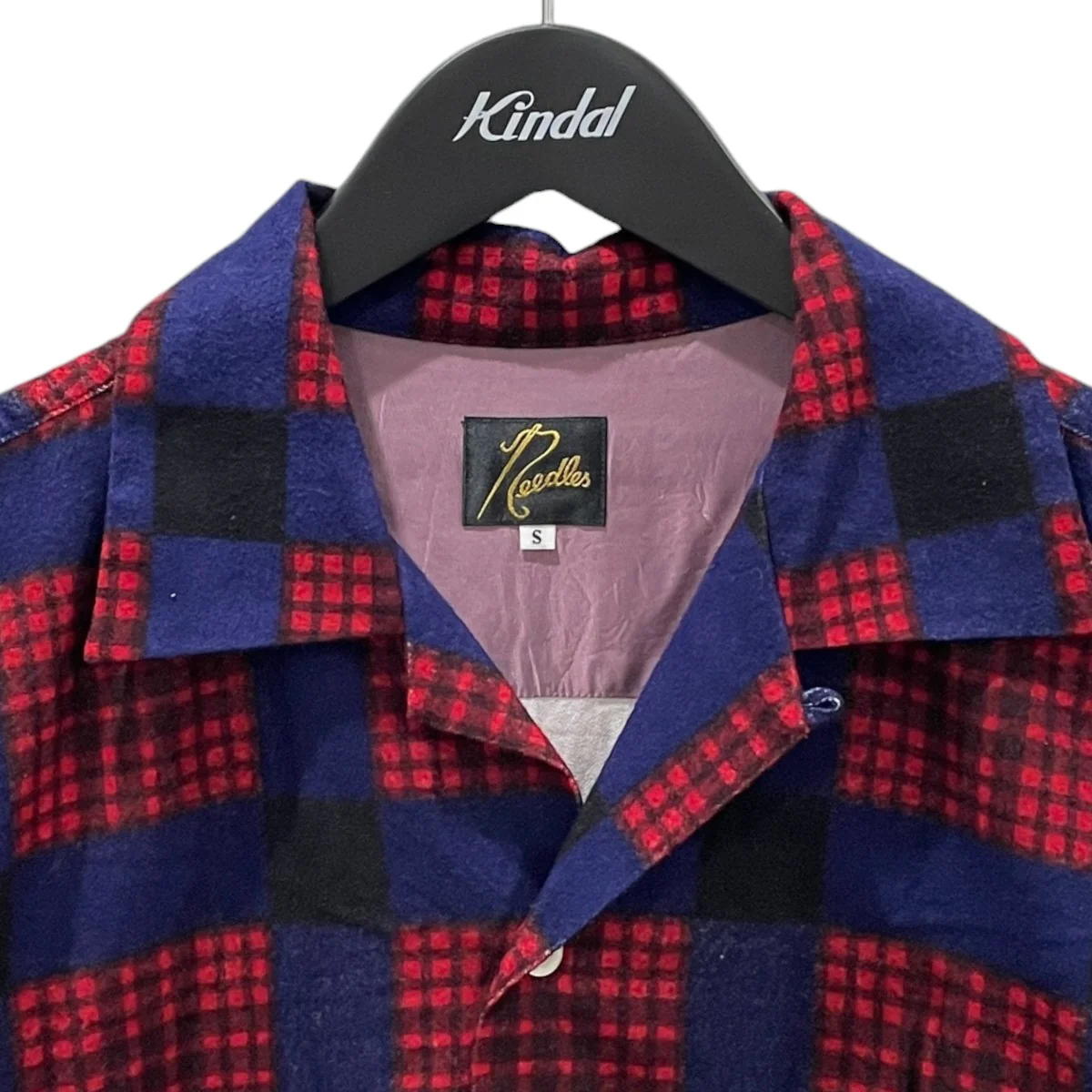 22AW チェック柄オープンカラーシャツ One-Up Shirt - R／C Flannel Cloth ／ Printed ワンアップシャツ LQ153 - Image 3