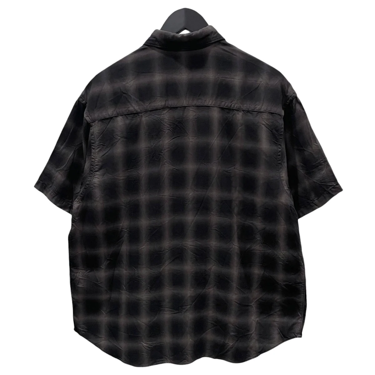 26SS オンブレチェック柄半袖シャツ Tencel Ombre Check Short Sleeve Shirt テンセル オンブレチェック ショートスリーブシャツ 4320700223 - Image 2