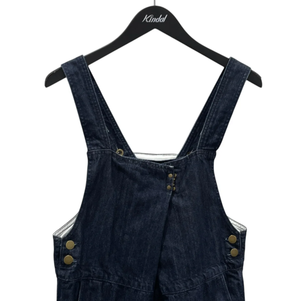 20AW デニムフロントホックサロペット 01204-1587 - Image 3