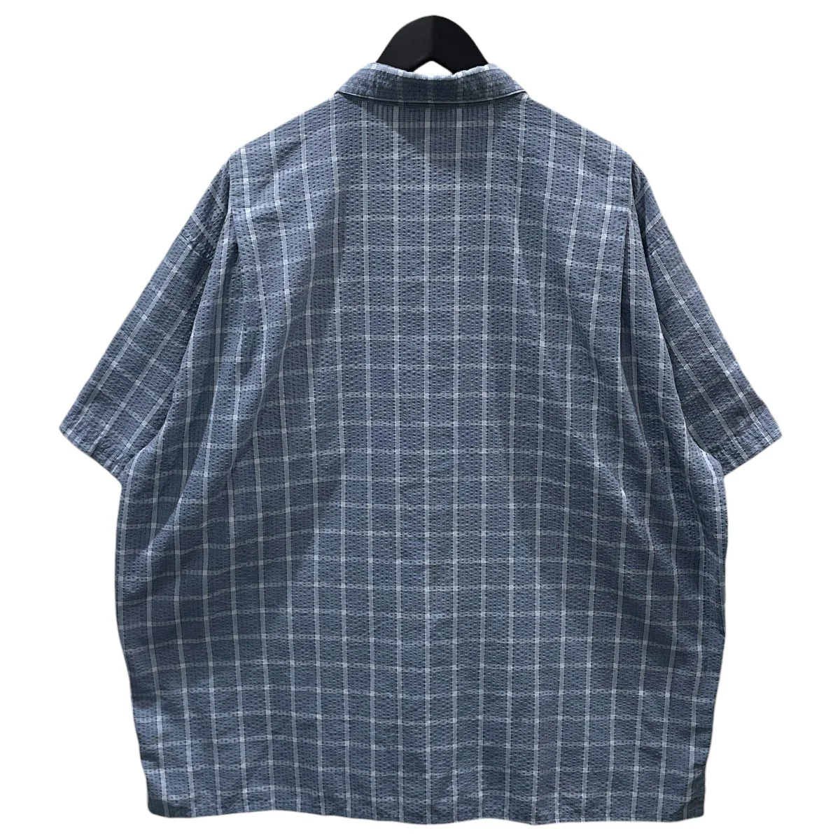 00SS チェック柄シアサッカー半袖シャツ Puckerware Shirt パッカーウェアシャツ 52996SP00 - Image 2