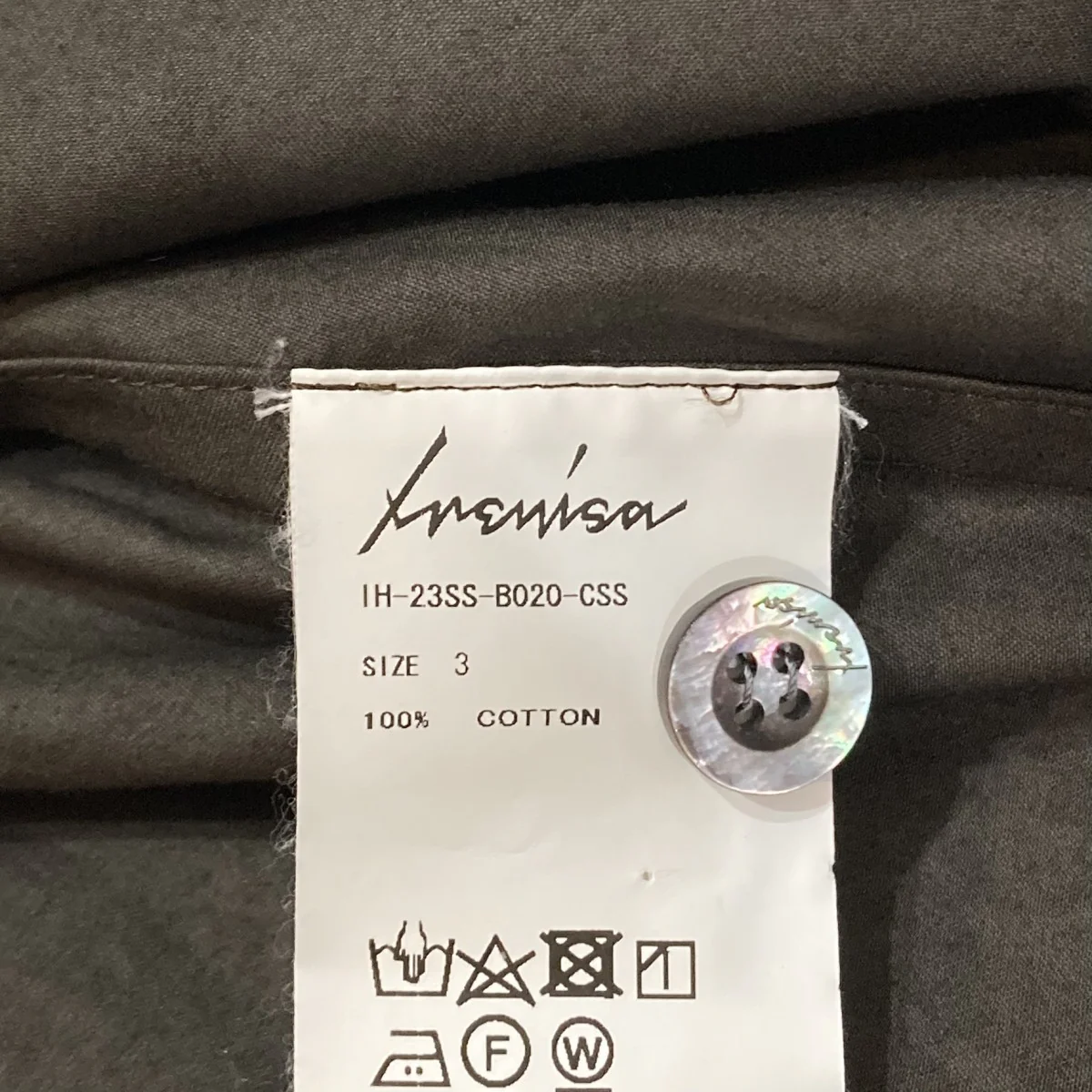 長袖シャツIH-23SS-B020-CSS - Image 5