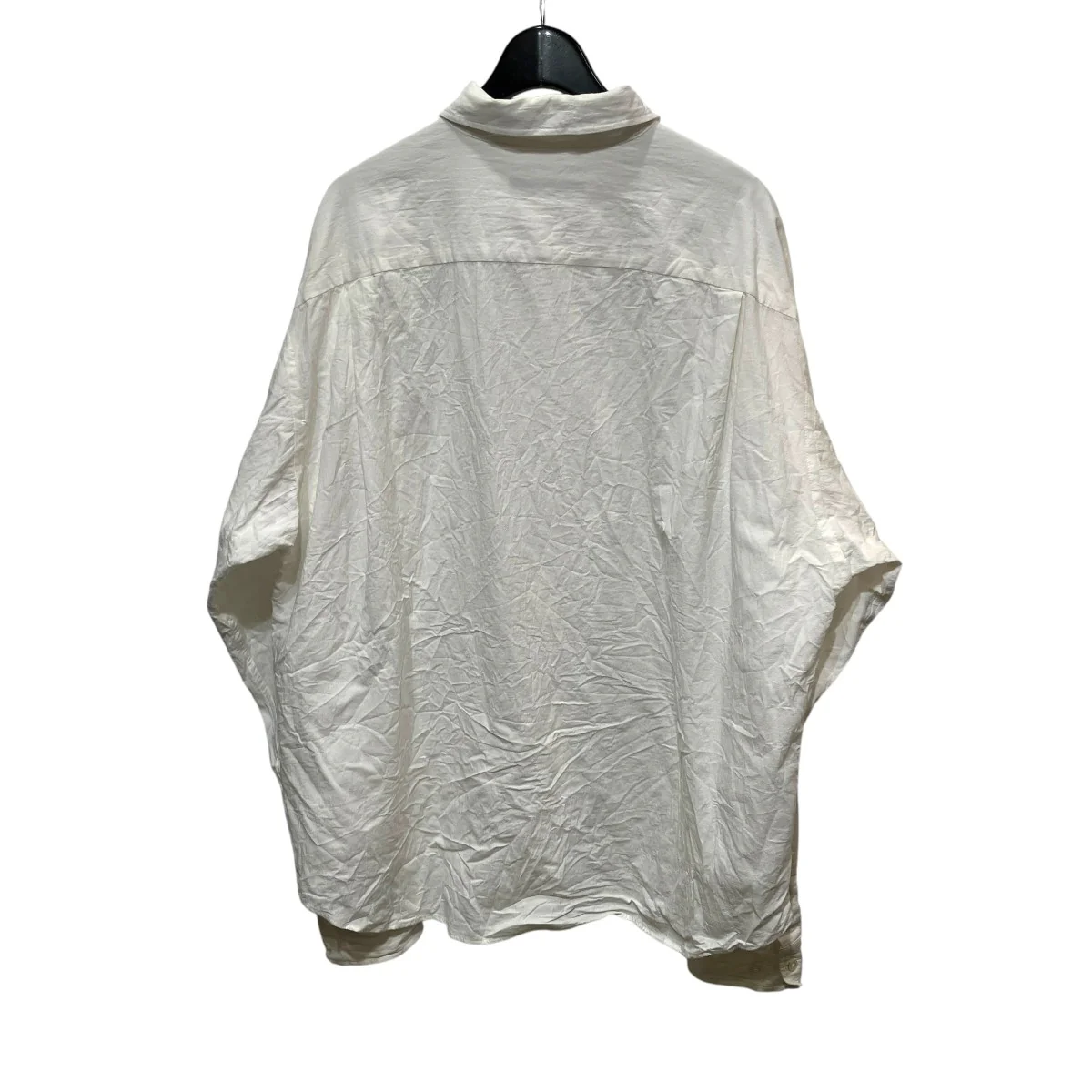 26SSCOTTON LONG SLEEVE SHIRTコットンポプリンワッシャー加工シャツ - Image 2