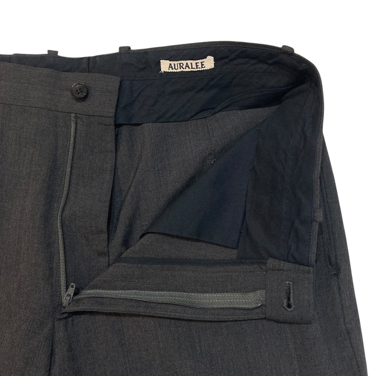 WOOL SILK TROPICAL SLACKSスラックスA9SP04WT - Image 4