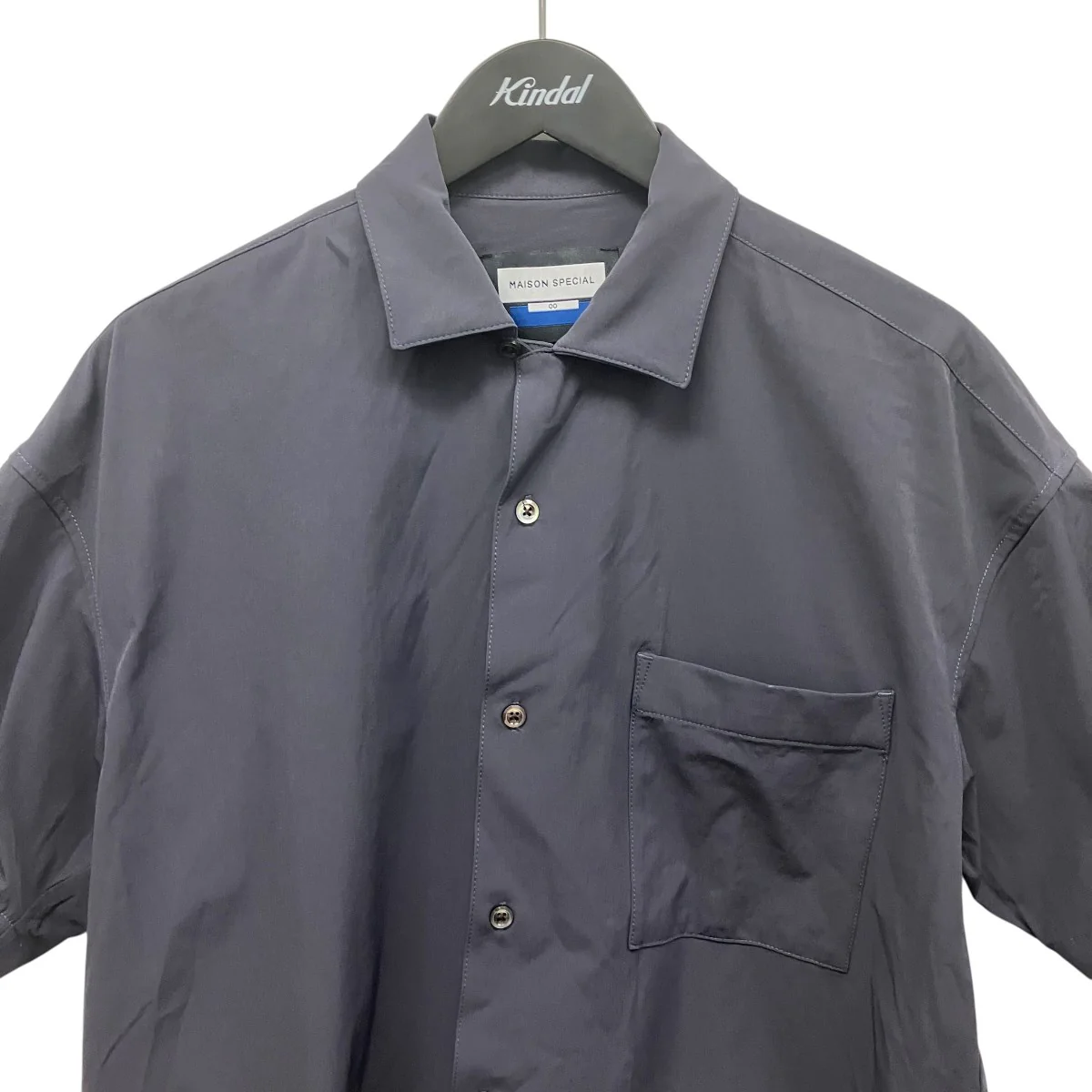 Short Sleeve Open Collar Shirtショートスリーブオープンカラーシャツ11241311219 - Image 3