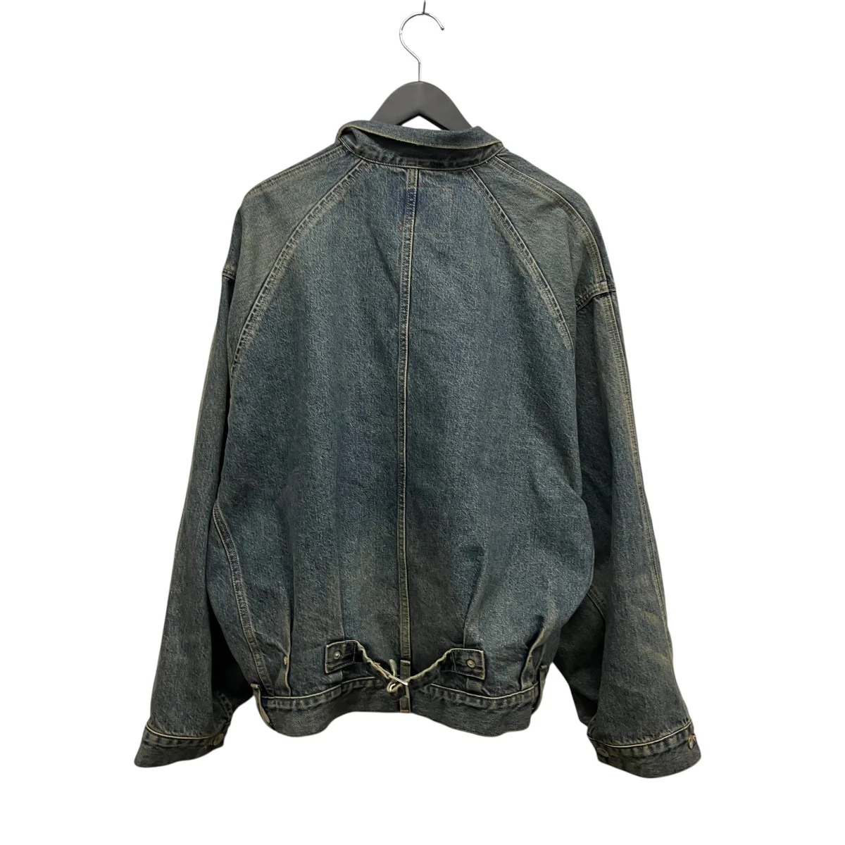 26SSVintage Wash Big Sleeve Denim Jacketデニムジャケット26SS D14 - Image 2
