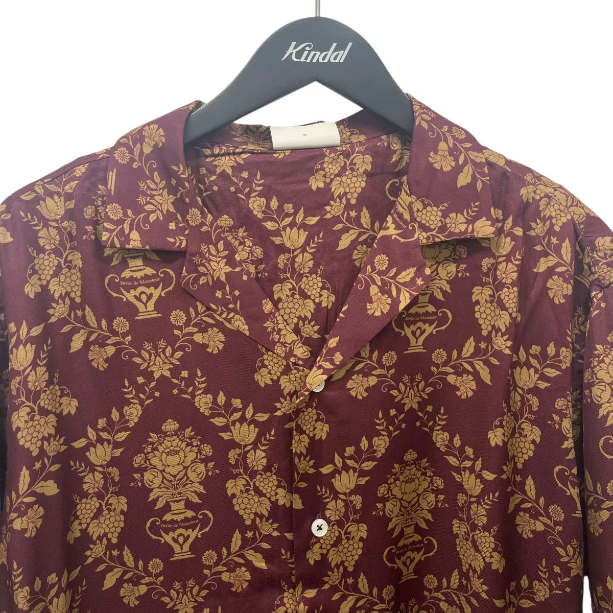 La Chemise Damas半袖シャツC-SH129-VI007 - Image 3