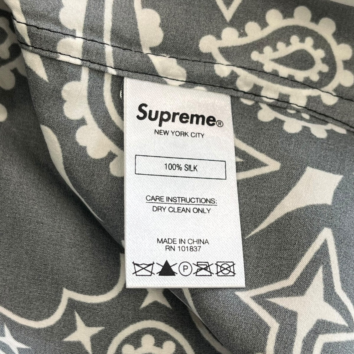 Bandana Silk S S Shirt半袖シャツ - Image 6