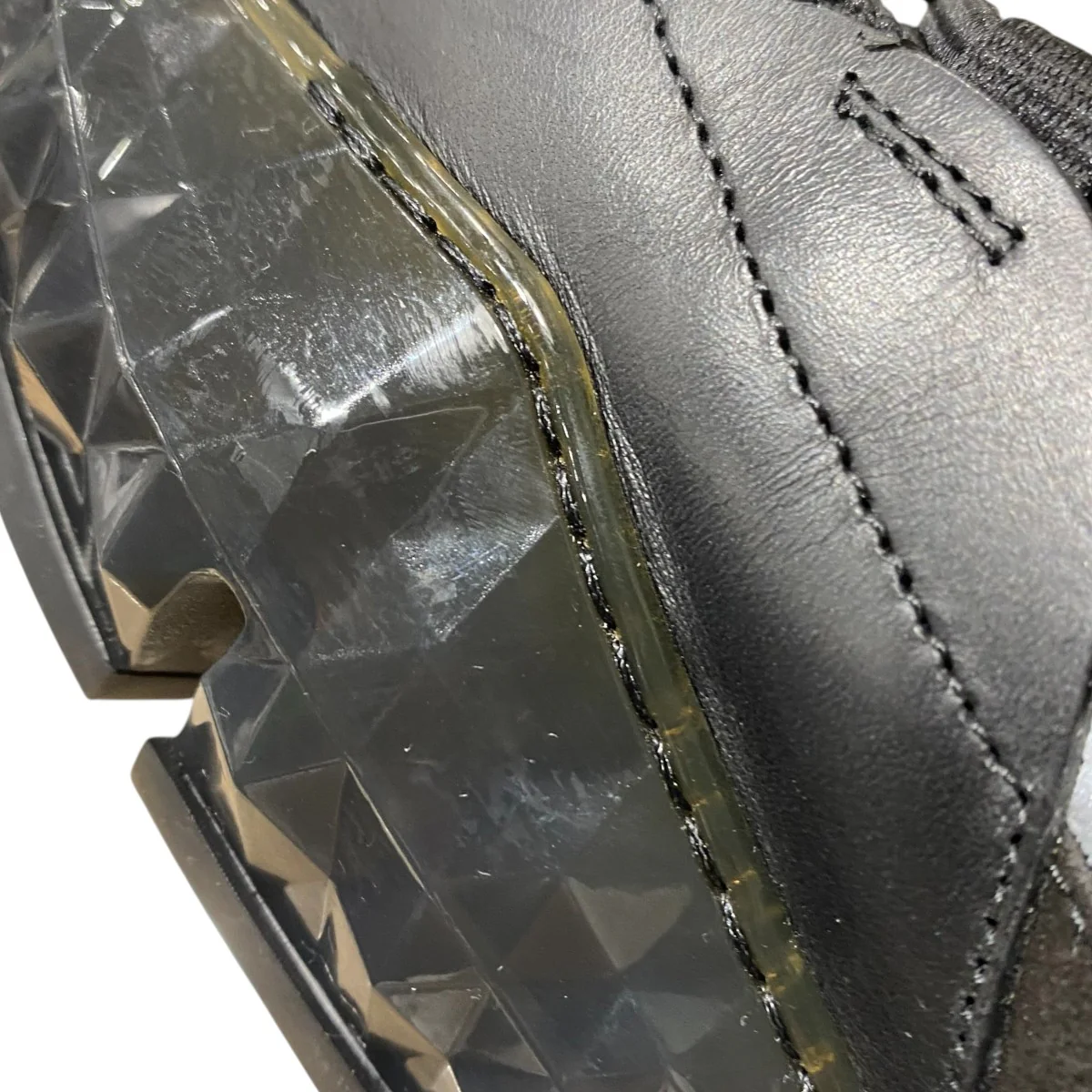 ダイヤモンド メッシュ×レザースニーカー - Image 7