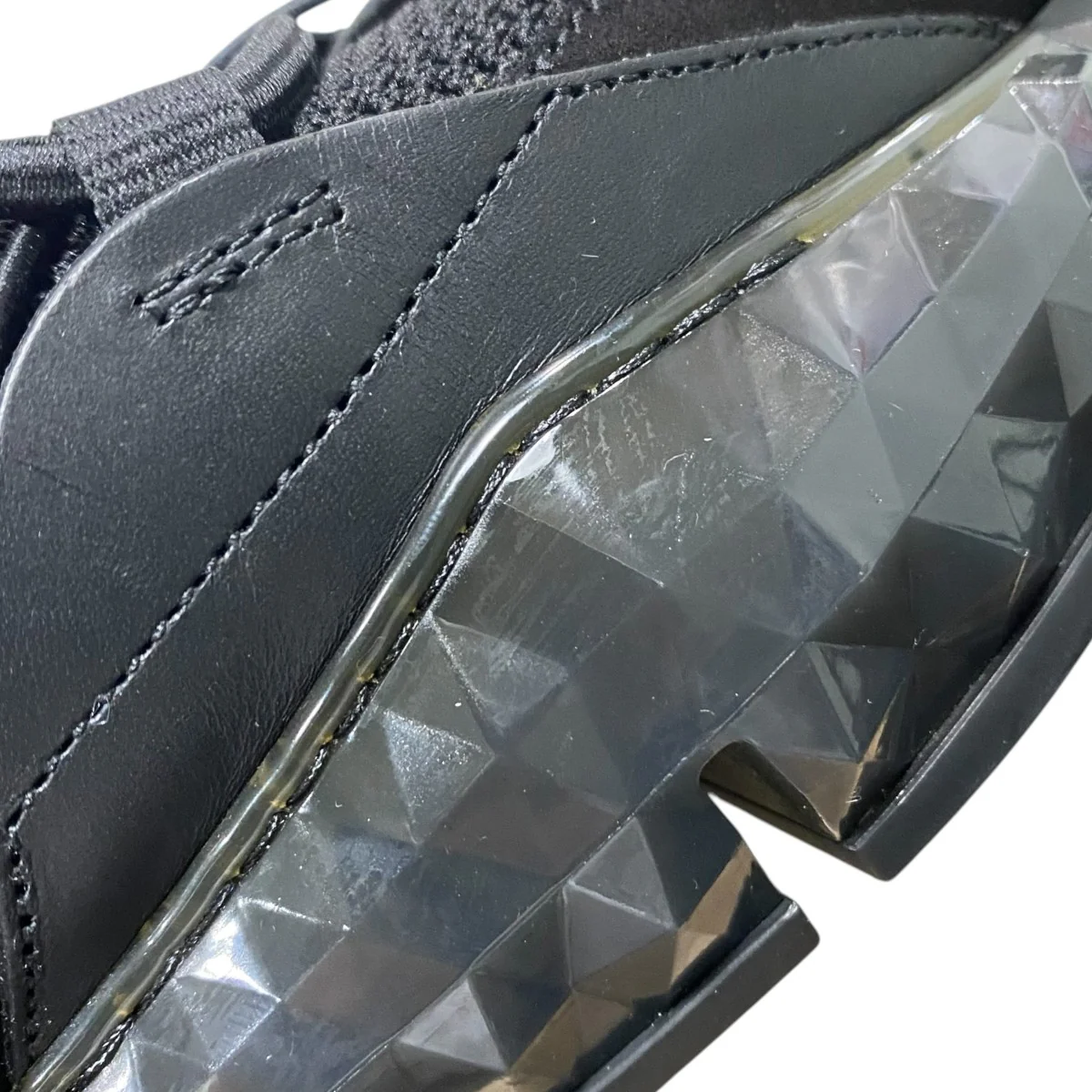ダイヤモンド メッシュ×レザースニーカー - Image 8