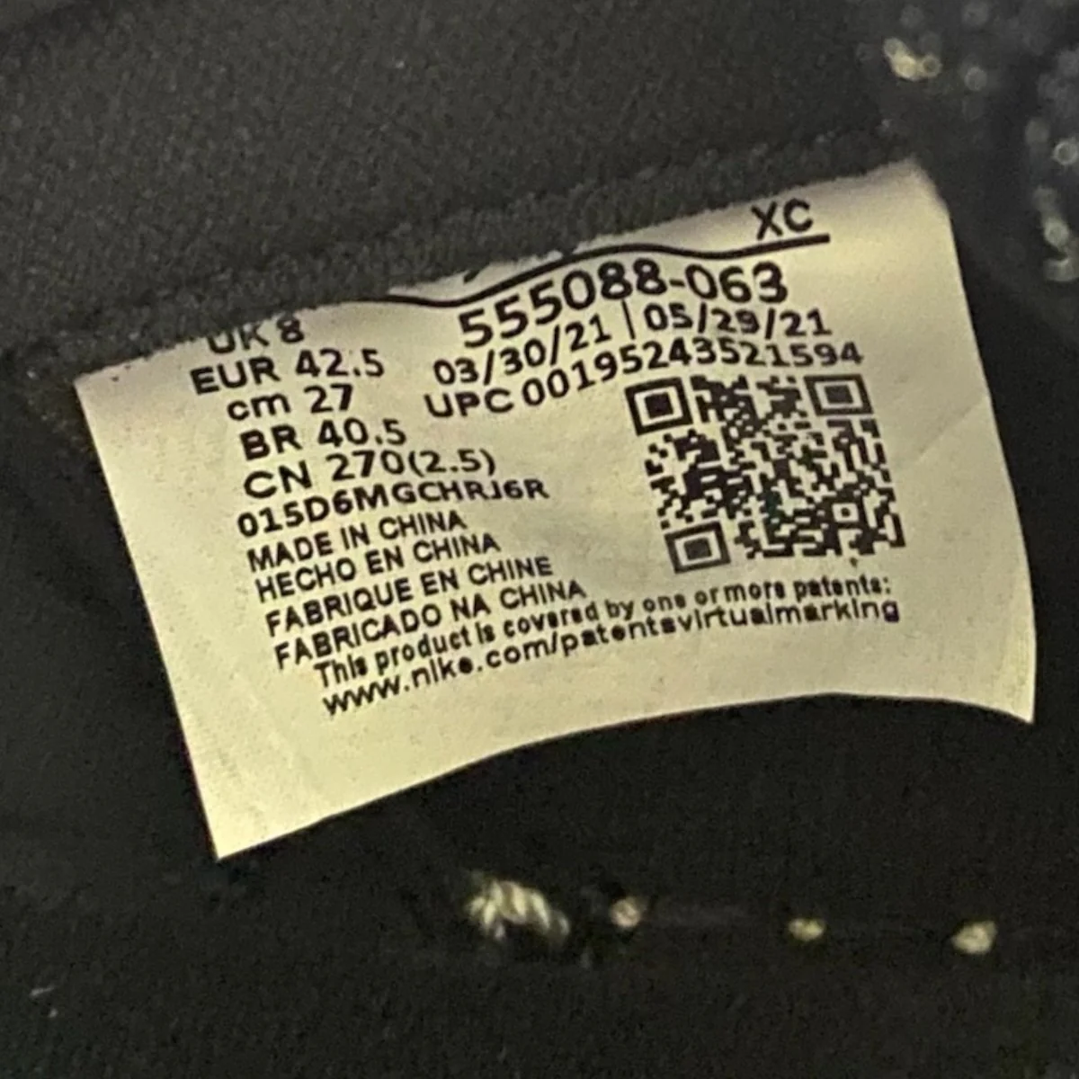 Air Jordan 1 High OG Patent Bred555088-063 - Image 6