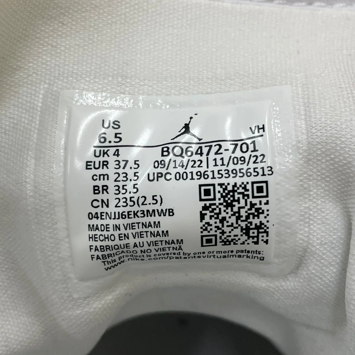 Women’s Air Jordan 1 Mid Lemon WashスニーカーBQ6472-701 - Image 6