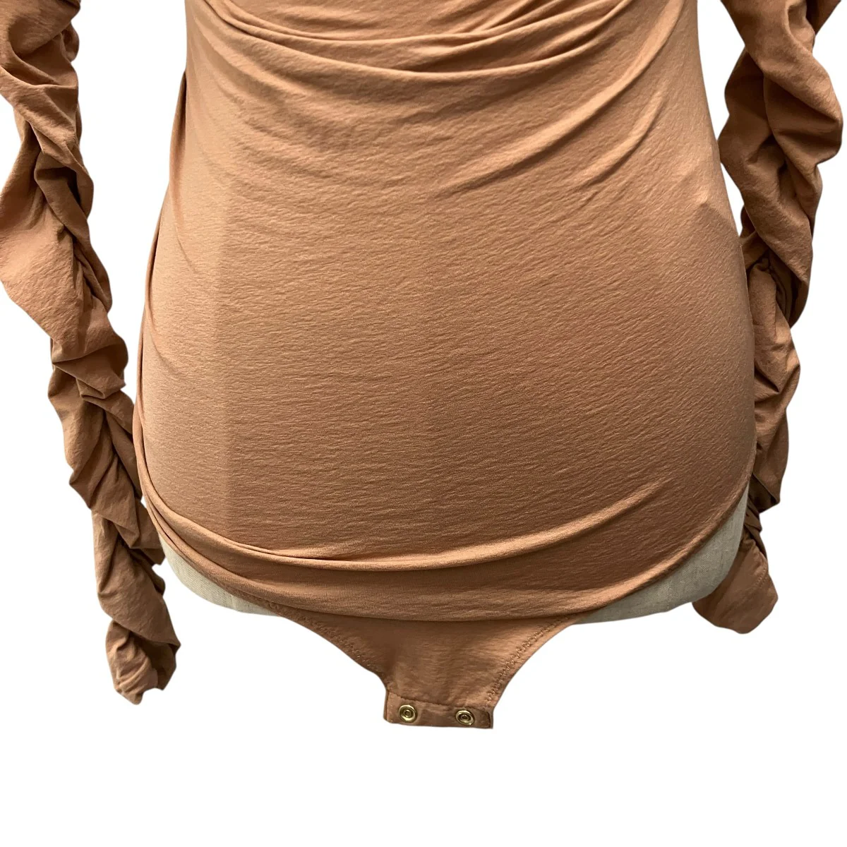 【JERSEY GATHERED BODYSUIT】ギャザーボディスーツFTC234-0401 - Image 5