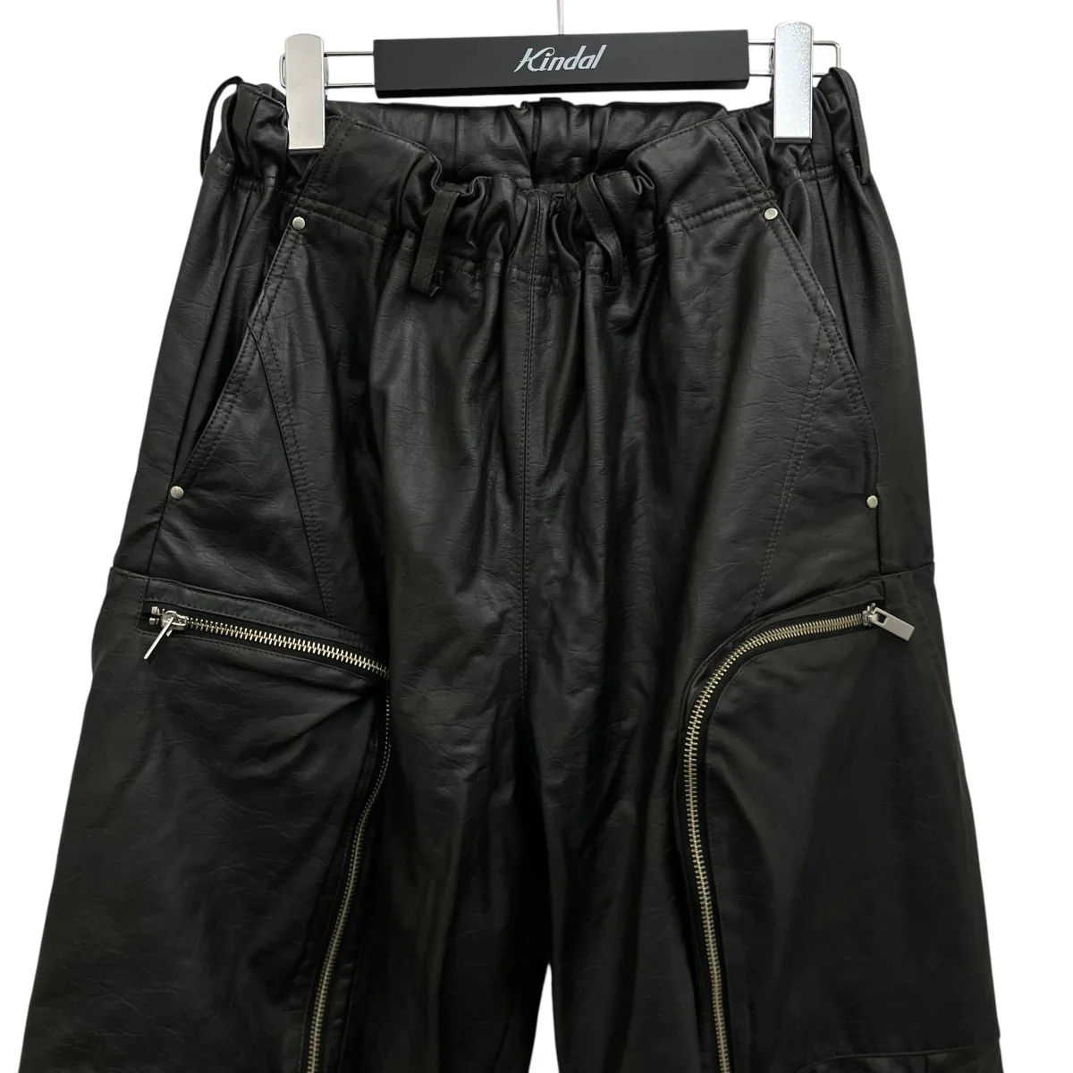 シンセティックレザーカーゴパンツ2409-JLS-FPT0011 - Image 3