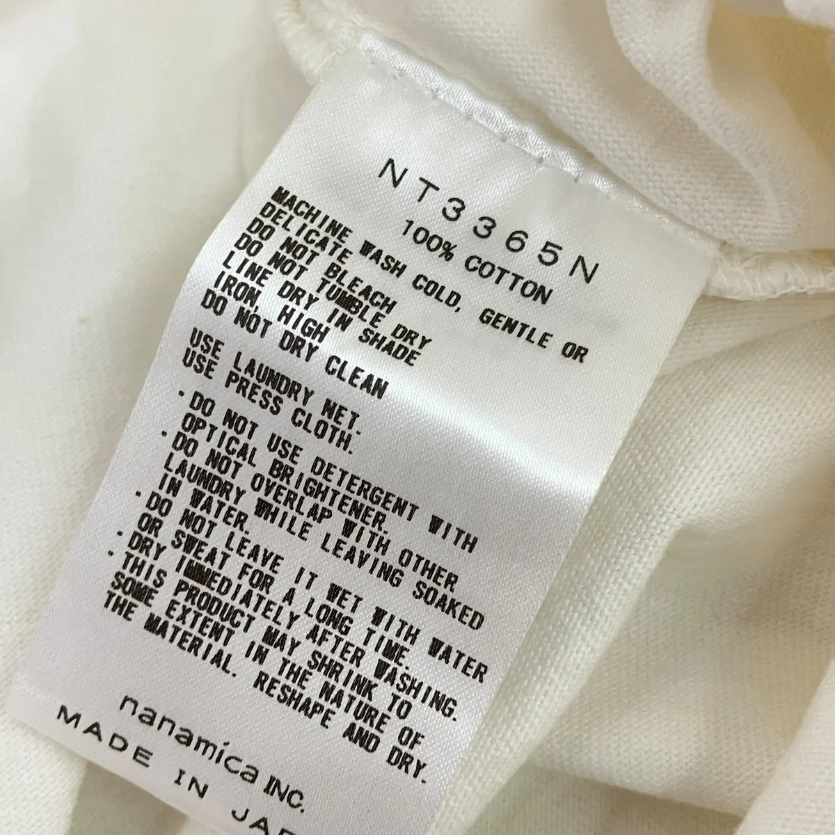 7oz Long Sleeve Pocket TeeロングスリーブTシャツNT3365N - Image 6